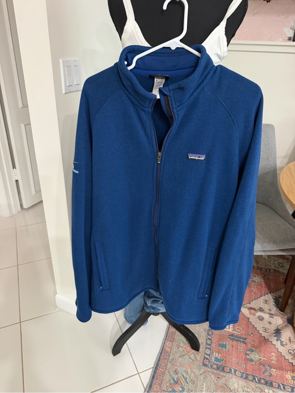 Patagonia Men's XL Blue Better Sweater Jacket Zip up